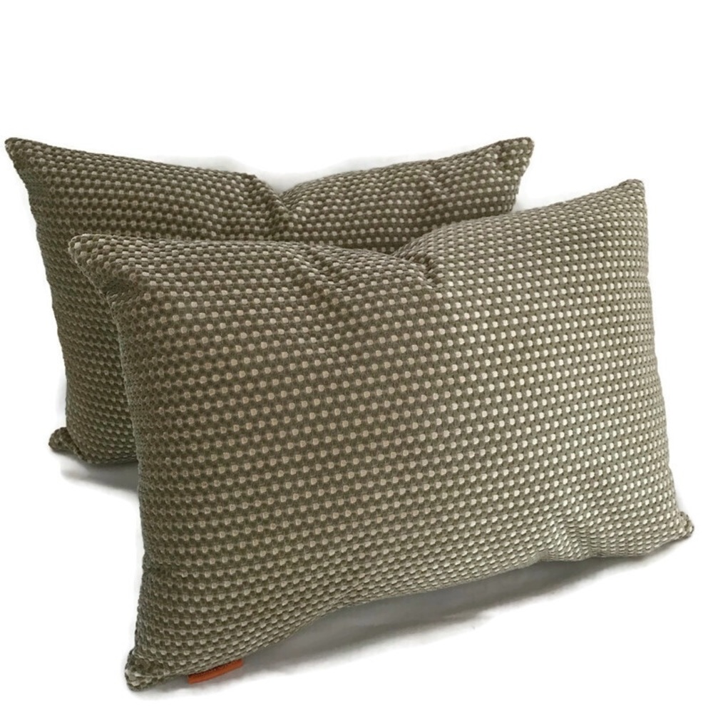 New Aidan Grey chenille designer cushion covers - Picture 1 of 10